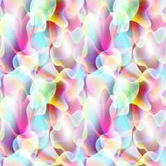 Abstract wawes seamless pattern