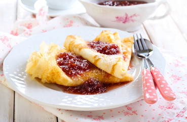 Coconut crepes