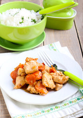 Ginger chicken breast