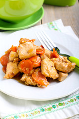 Ginger chicken breast