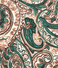 Decorative fabric, close up detail