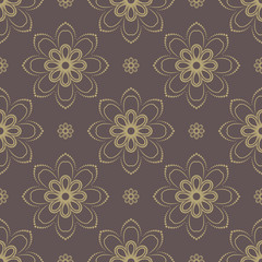 Floral Seamless Vector Pattern