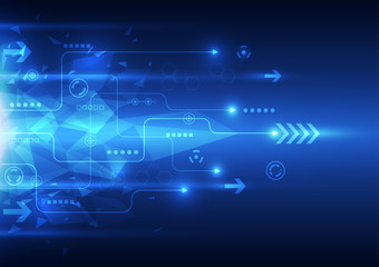 vector digital speed technology, abstract background