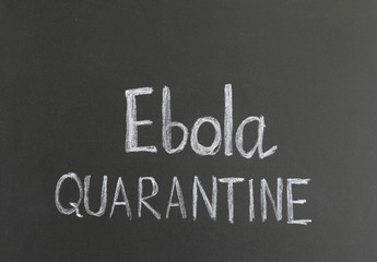 ebola quarantine