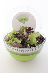 Salde dans l'essoreuse