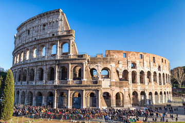 Colosseum in Rome, Italy