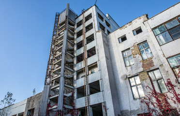 Jupiter Factory in Pripyat ghost town, Chernobyl Zone © Fotokon