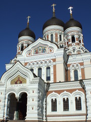Catedral de Alejandro Nevski en Tallin, Estonia