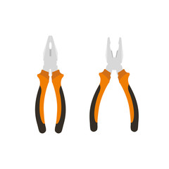 Image of open and closed pliers.
