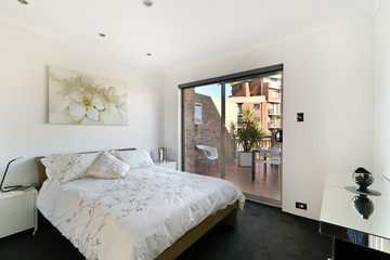 modern bedroom interior