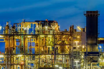 Industrial Chemical plant framework profile detail