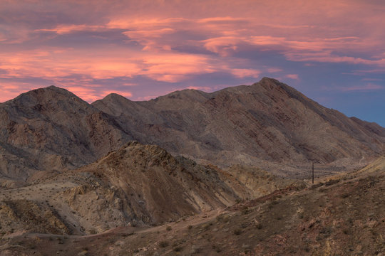 Sunset In Southern Nevada