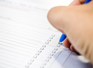 Answer the questionnaire