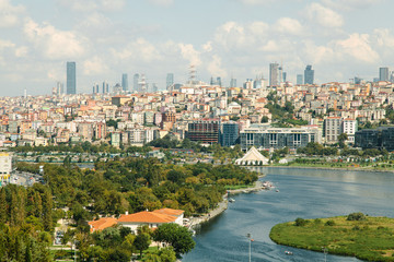 Fototapeta na wymiar The Golden Horn View in Istanbul