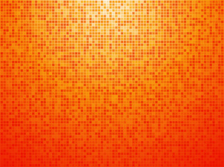 Colorful orange checkered background