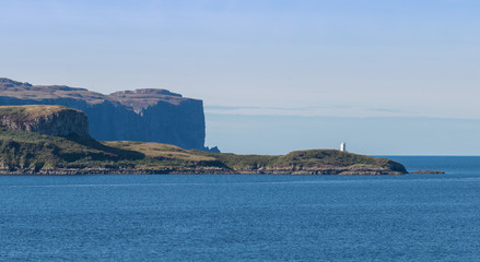 Fototapeta na wymiar Scottish Blue Bay