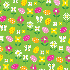 easter flower patttern