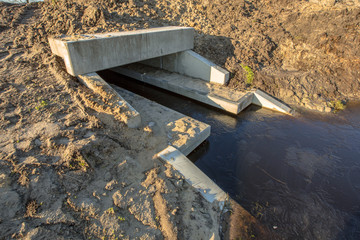 Newly constructed Eco Culvert