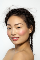 Naklejka premium Asian Model