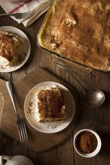 Homemade Tiramisu for Dessert