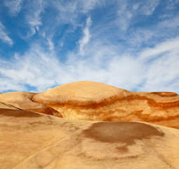 Landscape of beautiful desert nature in Utah
