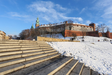 Cracow | Wawel | winter | view