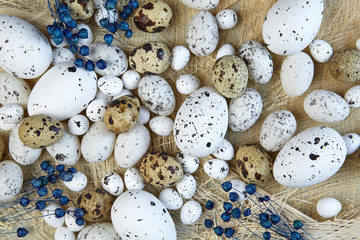 Obraz premium Easter egg background