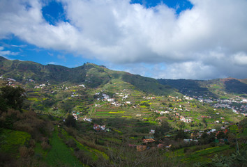 Fototapeta na wymiar Inland Gran Canaria, winter
