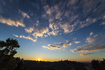 Toscana,Firenze,tramonto