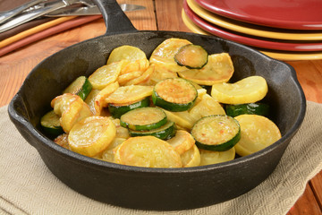 Sauteed squash