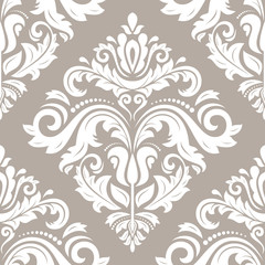 Damask Seamless Vector Pattern