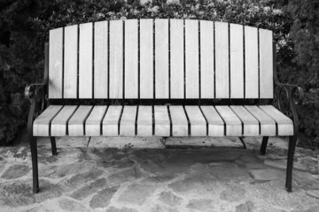 Classic garden bench