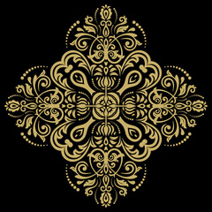 Orient Abstract Vector Pattern