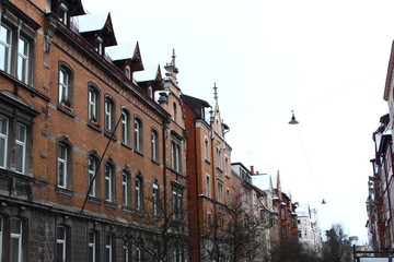 Fototapeta na wymiar Prachtstrasse