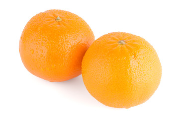 Ripe tangerine or mandarin
