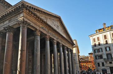 Naklejka premium Roma, il Pantheon
