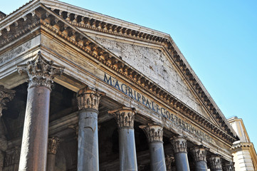 Fototapeta na wymiar Roma, il Pantheon