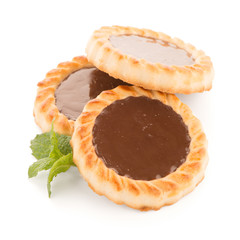 Chocolate tart cookies