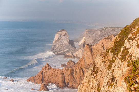Horizontal view of beautiful costline.