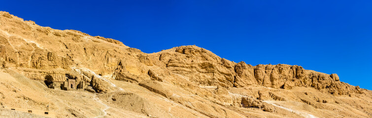 Fototapeta na wymiar Landscape of the Valley of the Kings - Egypt