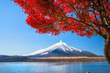 Wandaufkleber Mount Fuji, Japan. © Luciano Mortula-LGM
