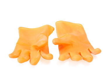 Ein paar Gummihandschuhe - A pair of rubber gloves