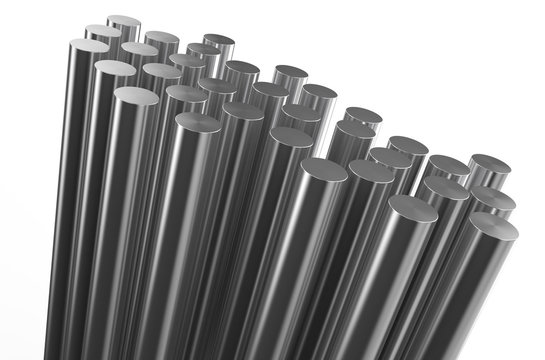 rolled metal, rods