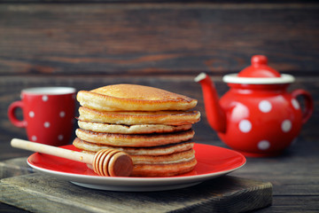 Stack of pancakes