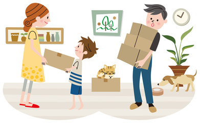 引っ越し　掃除