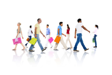 Obraz premium Shopping Purchase Retail Customer Consumer Sale Concept