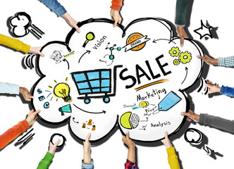 Sale Sales Selling Finance Revenue Money Income Payment Concept