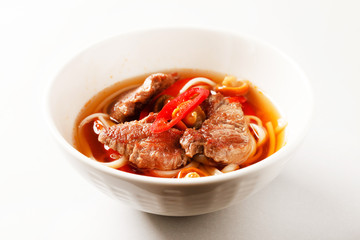 beef noodle soup