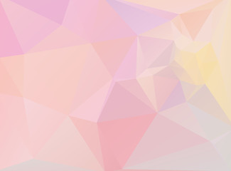 Pastel Polygon Geometric