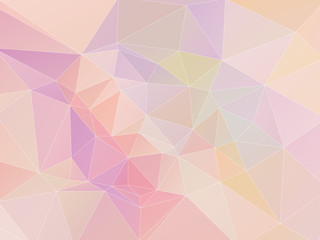 Obraz premium Pastel Polygon Geometric